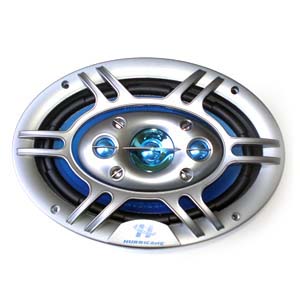 KIT TRIAXIAL 6X9 1000W PMPO 60W RMS HURRICANE