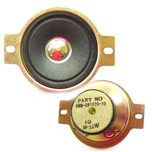 TWEETER CAIXA SOM 2" C/ABA 8R PART NO