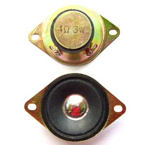 TWEETER CAIXA SOM 4R REDONDO C/ABA 2" 3W