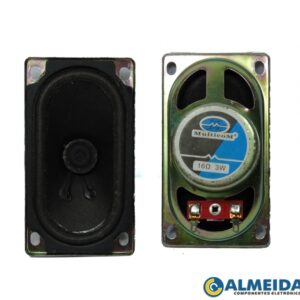 ALTO FALANTE TOSHIBA 2X3 1/2" 16R 3W (COM ABA)