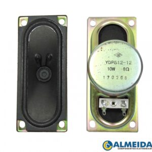 ALTO FALANTE 2 X 5" 5W 8R C/SUSP.ALNICO