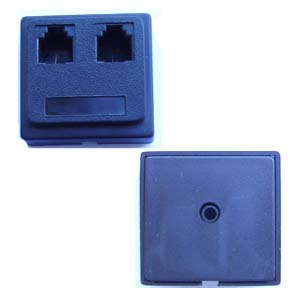 TOMADA PADRAO+2 MODULAR JACK FRONTAL (COPECO)