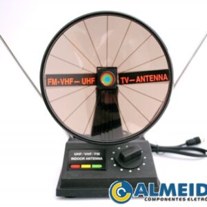 ANTENA INTERNA UHF/VHF/FM PARABOLICA (YB1-041)