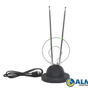 ANTENA INTERNA C/ BASE VHF/UHF/FM C/ CABO CRS-AN03 CAERUS