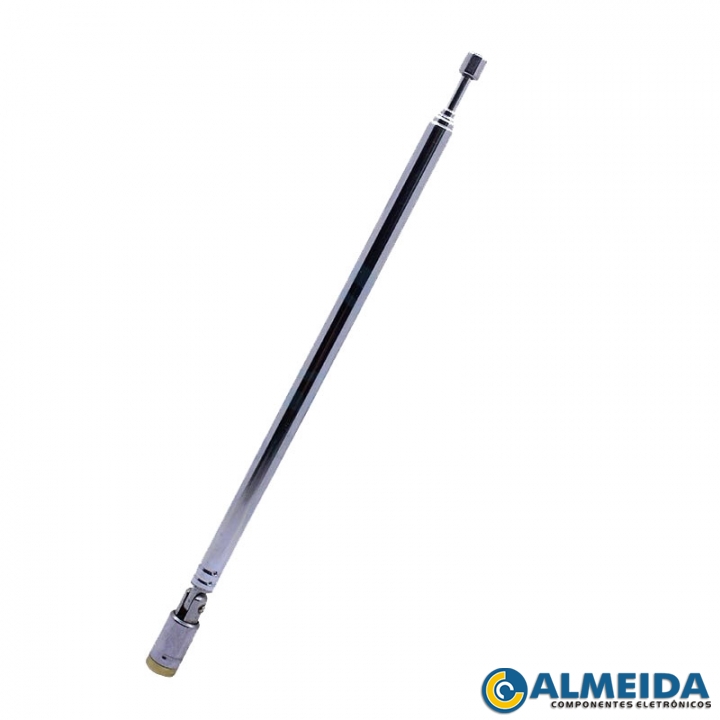 ANTENA TV PARAGUAI BROKS. I BASE GIRAT. (FECH. 18CM ABERTA 62CM)