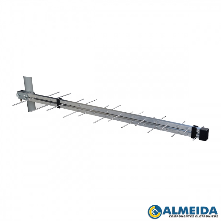 ANTENA EXTERNA UHF 28 ELEMENTOS 10 DBI CAIXA C/ 18 PCS ADVANSAT