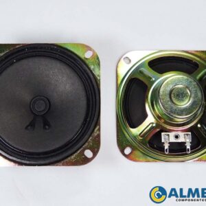 ALTO FALANTE 4 POLEGADAS 8 OHMS 3W S/SUSP.QUADRADO ALNICO