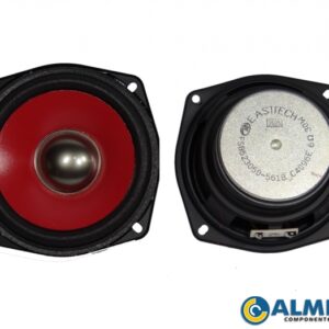 ALTO FALANTE 4,5" 6R 30W C/SUSP.C/PARAF.(VERMELHO)