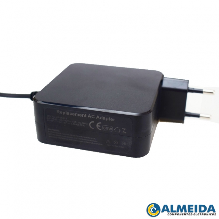 FONTE NOTEBOOK ASUS 19V 3.42A 4.0X1.35MM KP-519B KNUP
