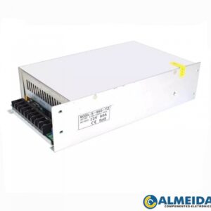 FONTE 12V 80A 960W 110/220V METALICA 2 COOLERS