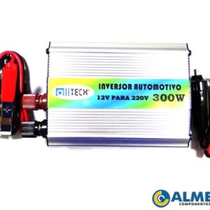 INVERSOR 12V USB DC 5V AC 220V 300W (ALLTECH)