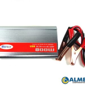 INVERSOR 12V USV DC 5V AC 220V 800W (ALLTECH)