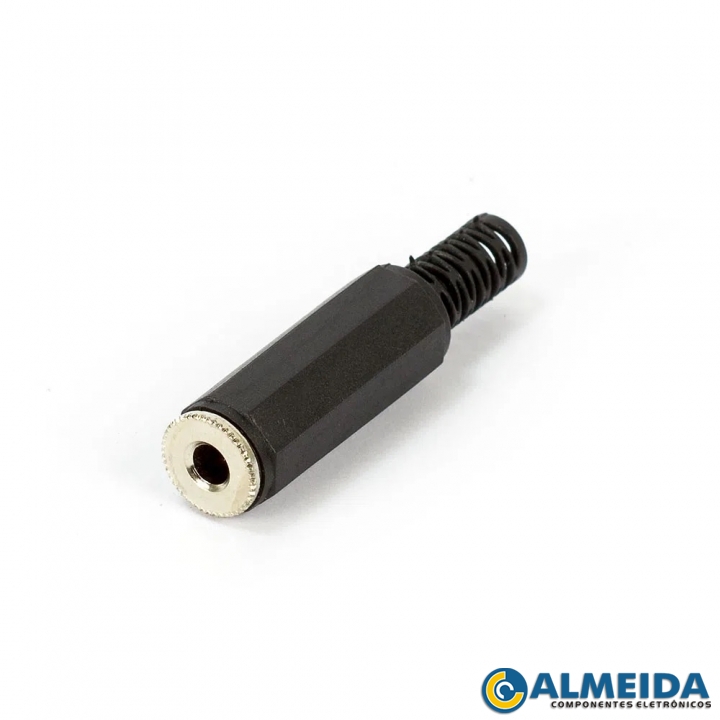 PLUG P2 MONO FEMEA PLASTICO C/ RABICHO STORM (PCT. 10PCS)