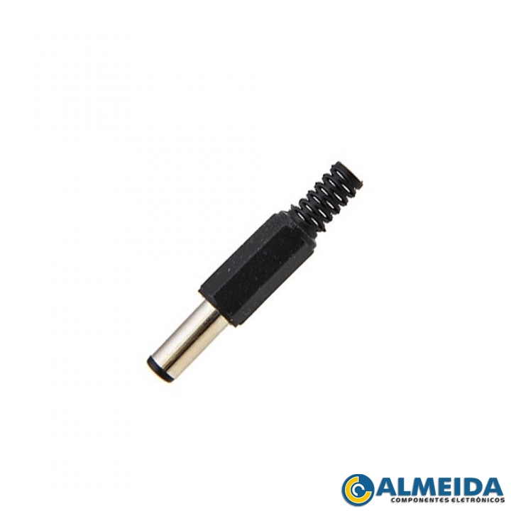 PLUG P4 5.5X2.1X13MM PLASTICO C/ RABICHO PGPQ0001 STORM