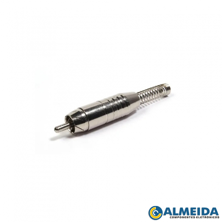 PLUG RCA NIQUEL COM MOLA PGRC0024 STORM (PCT C/ 10 PCS)