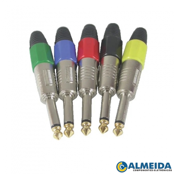 PLUG P10 MONO PROFISSIONAL AM/PT/VD/VM/VL