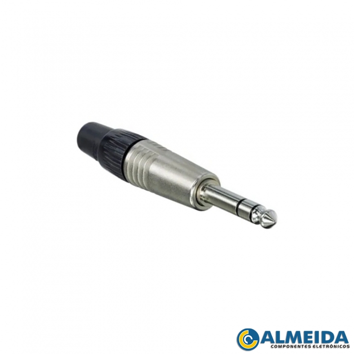 PLUG P10 STEREO METAL PONTA GOLD PGPZ0044 STORM (PCT. 10PCS)