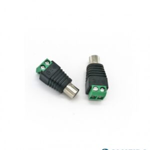 CONECTOR RCA FEMEA COM BORNE LKP-206 LUATEK
