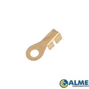 TERMINAL OLHAL FECHADO 1/4 ORION (100 PCS)