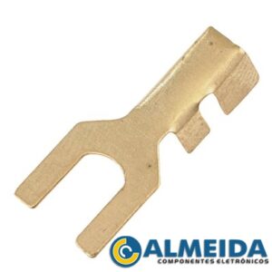 TERMINAL FORQUILHA ABERTO 3/16 137 (100 PCS)