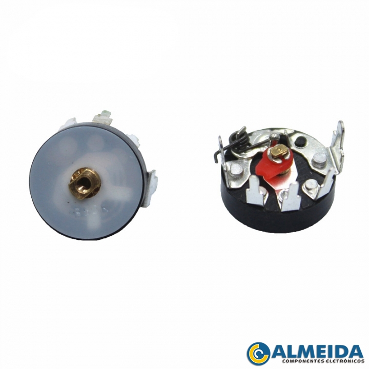 POTENCIOMETRO 10K 12MM SPIKA B10K 103 (90 GRAUS)