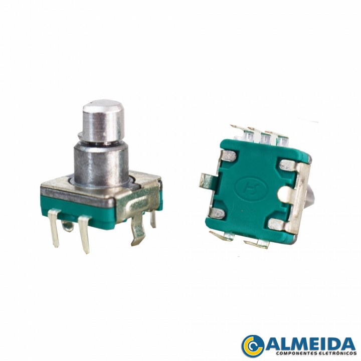 POTENCIOMETRO ROTATIVO ENCODER C/ CHAVE HASTE 10MM PIONEER