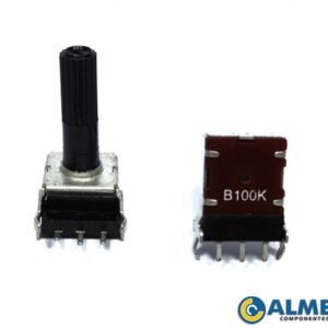 POTENCIOMETRO FRESAT 100KB 12MM L25