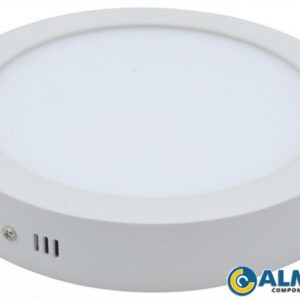 LUMINARIA LED SOBREPOR 12W 6500K BRANCO FRIO REDONDO EXBOM