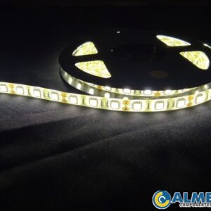 FITA LED 12V 5050 BRANCA MORNA 3500K IP65 300LEDS 5 METROS