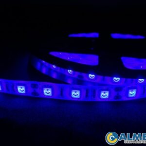 FITA LED 12V 5050 AZUL IP65 300LEDS 5 METROS