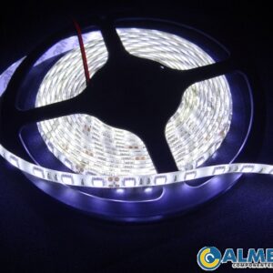 FITA LED 24V 5050 BRANCA FRIA 6500K IP65 300LEDS 5 METROS