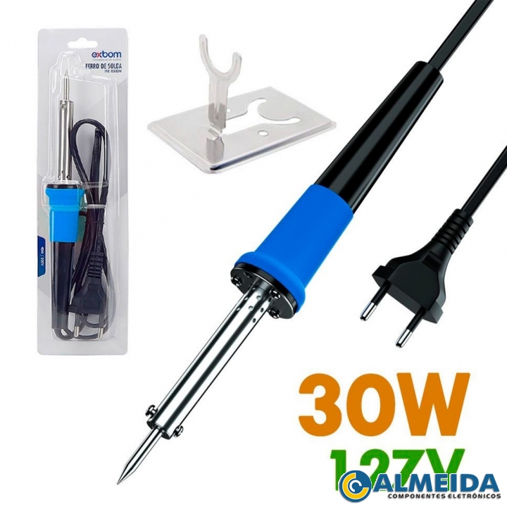 FERRO DE SOLDA 30W 127V PRO-FSDO130 EXBOM