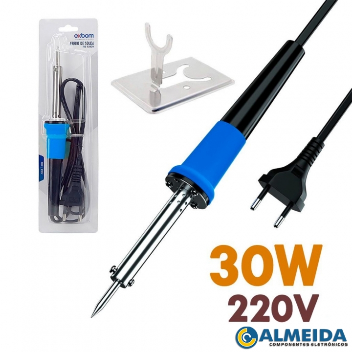 FERRO DE SOLDA 30W 220V PRO-FSDO230 EXBOM