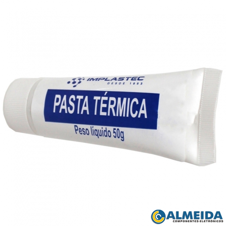 PASTA TERMICA 50 GRAMAS BISNAGA IMPLASTEC
