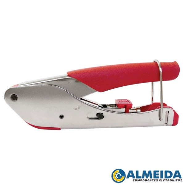 ALICATE DE CRIMPAR RG6/RG59 COMPRESSAO UPLED