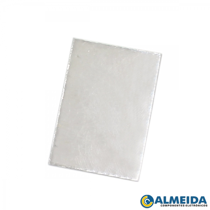 MICA ISOLANTE TO-220 SEM FURO IMPLASTEC (50 PECAS)