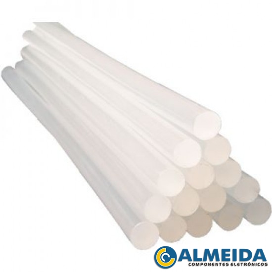 BASTAO COLA SILICONE 11MMX300MM PRETO (1KG)