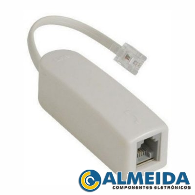 FILTRO ADSL TELEFONE/FAX C/1 RJ-11 F2-T1 TELEFONICA