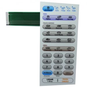 MEMBRANA MICROONDAS ELECTROLUX ME28G C/RELEVO