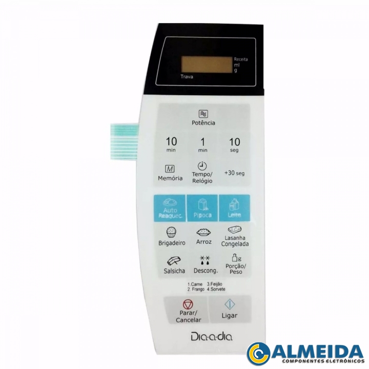 MEMBRANA MICROONDAS PANASONIC NN ST 252 W
