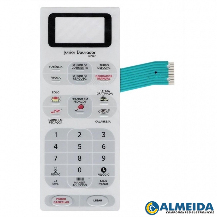MEMBRANA MICROONDAS PANASONIC NNG55BH ALTO RELEVO