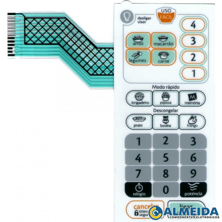 MEMBRANA MICROONDAS CONSUL CMP25 (BRANCA)