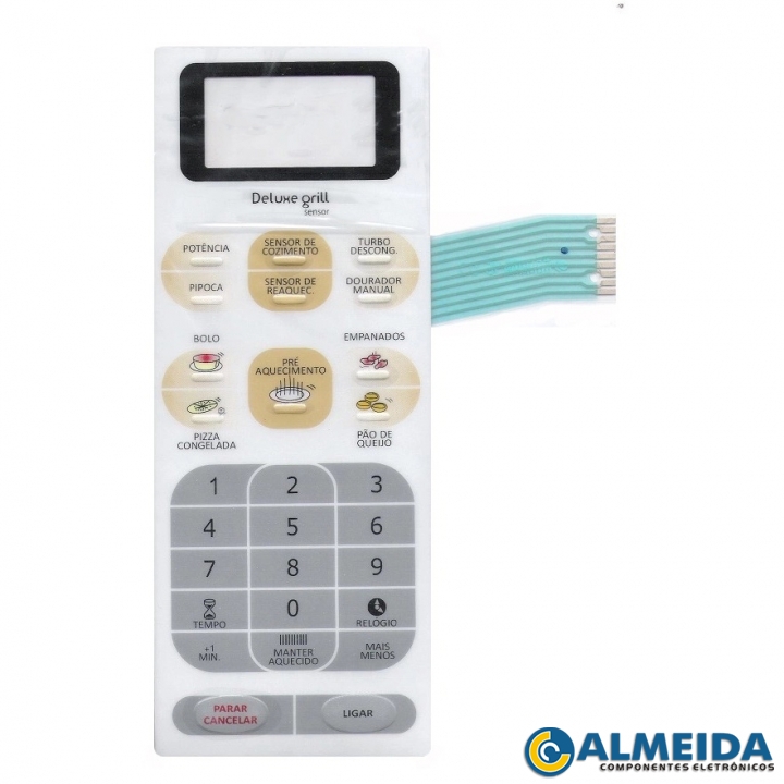 MEMBRANA MICROONDAS PANASONIC NNR95BRC ALTO RELEVO