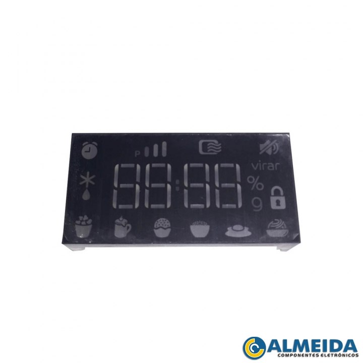 DISPLAY MICROONDAS BRASTEMP BMS45