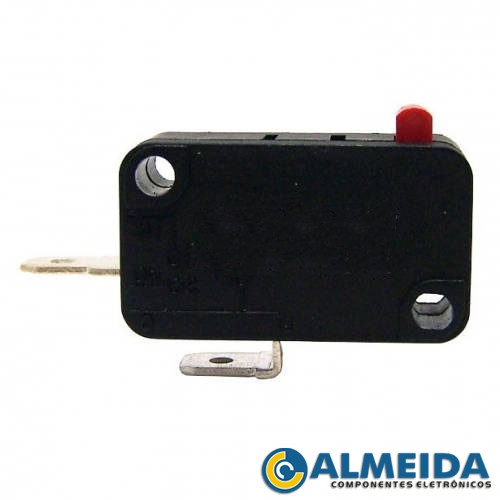 CHAVE MICRO SWITCH ABERTA 15A 250V/6A 125V 2 TERMINAIS UNIVERSAL