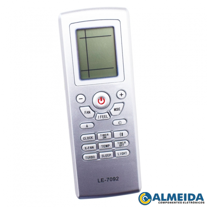 CONTROLE AR CONDICIONADO GREE YT1F LE-7092