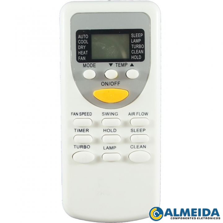 CONTROLE AR CONDICIONADO YORK/KOMECO/GOODWEATHER ZH/JT-03 SKY-8081