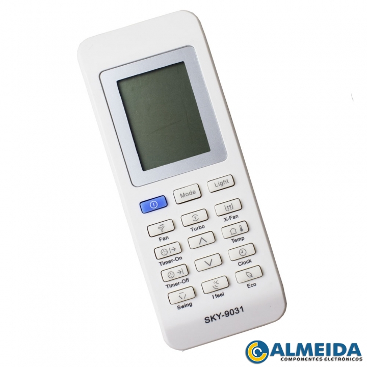 CONTROLE AR CONDICIONADO ELECTROLUX ECOTURBO SKY-9031