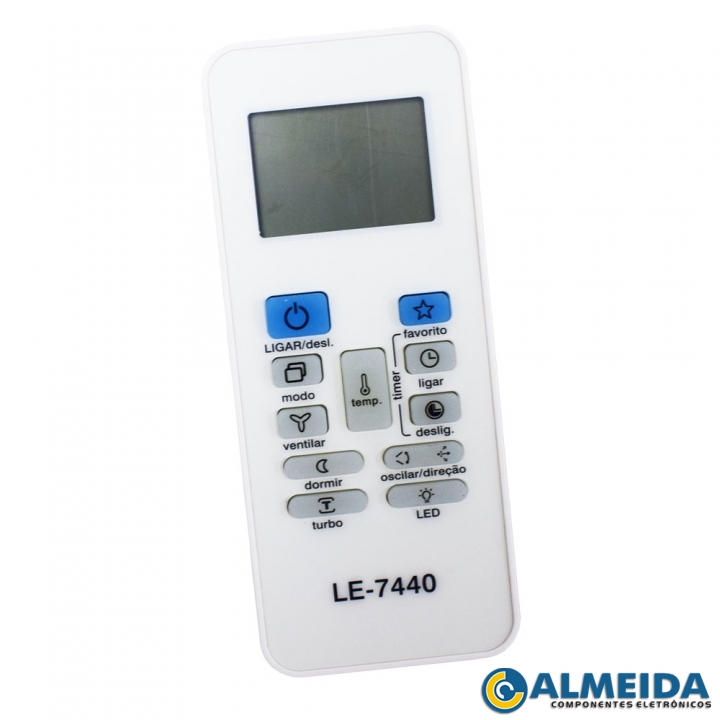 CONTROLE AR CONDICIONADO SPRINGER CARRIER RG52B LE-7440