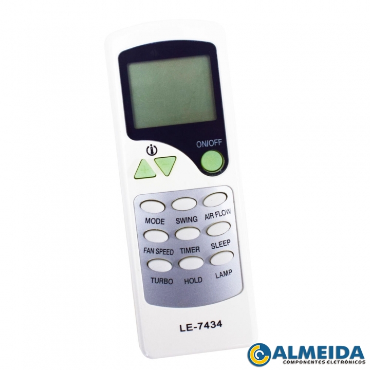 CONTROLE AR CONDICIONADO ELGIN LINHA SILENT ZH-LT01 LE-7434